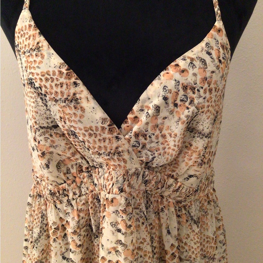 Snake Print Maxi dress Size L